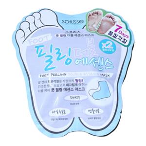 Soflisse去角质足膜牛油果足跟膜