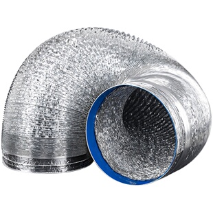 400大口径抽油烟机排烟管250/300加厚加密伸缩铝箔风机通用排风管