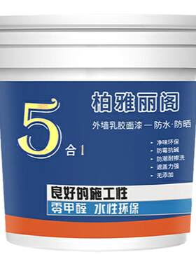 外墙漆自刷乳胶漆水泥墙面涂料