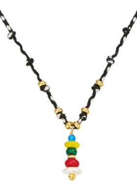 边顶开运项链纯手工串珠配饰