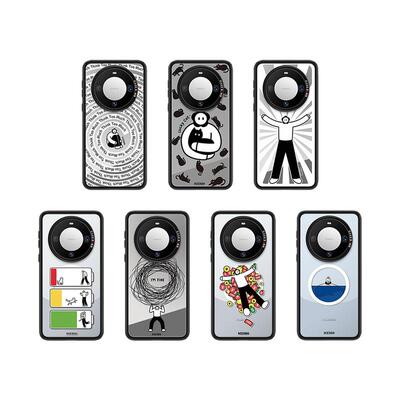 CASEBANGx艺术家花心男孩HXNH联名班味清除系列出奇手机壳磁吸背盖适用于华为Mate80/Mate60/Pro/Pro+