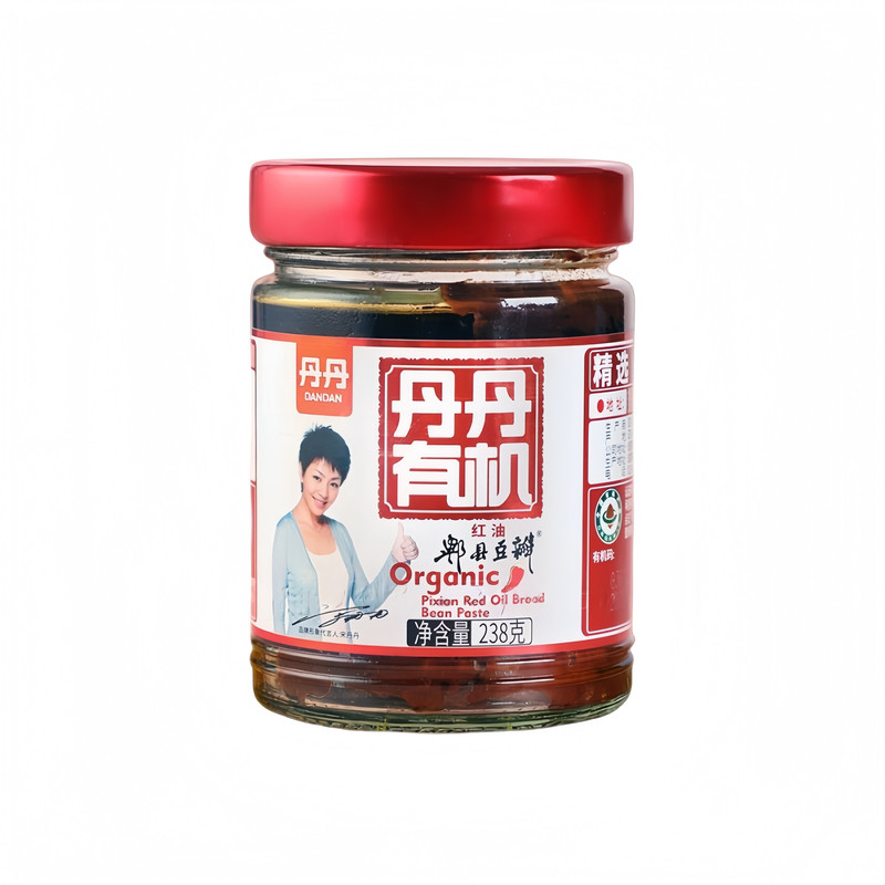 丹丹有机红油豆瓣酱地道川味