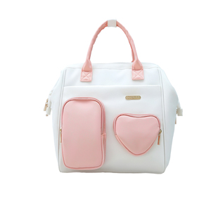 宝宝三妈咪包母婴包带娃包外出轻便手提双肩婴儿打疫苗专用小号包