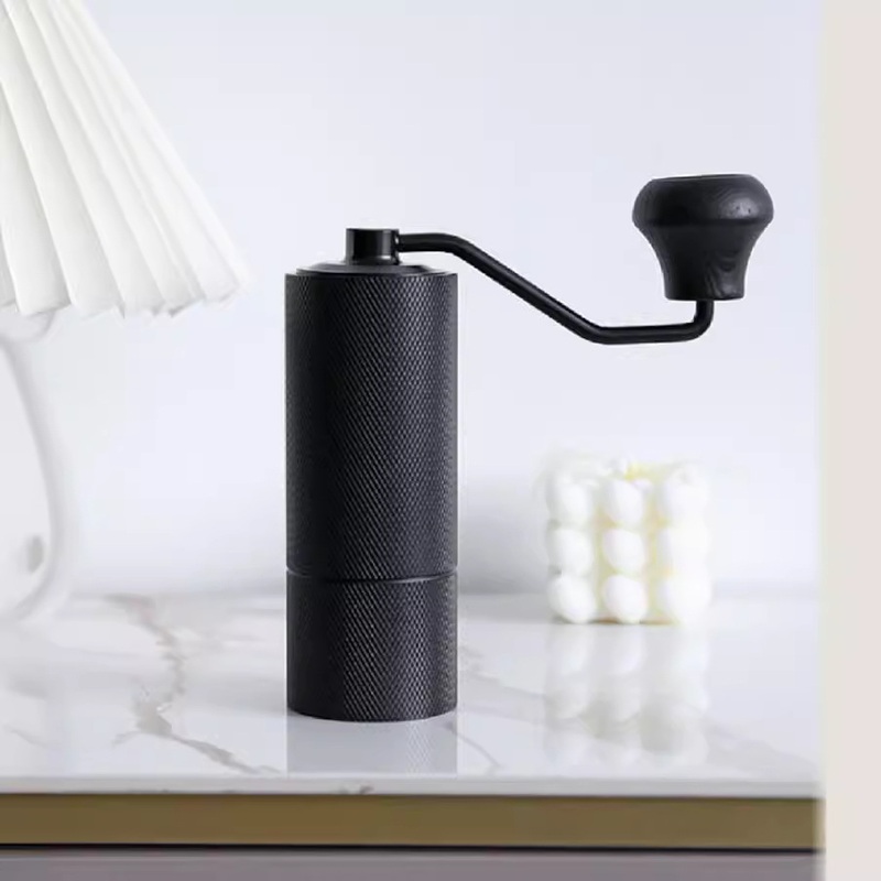 磨豆机CNC磨芯芯磨铝研磨机手摇手CNC全手动咖啡机豆磨咖啡豆磨器