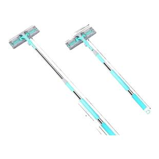 铃鹿巷擦窗器家用伸缩杆玻璃擦平板拖把扫除清洁神器长柄抹布墩布