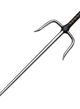 八棱钢制铁尺浪人叉十手武术兵器