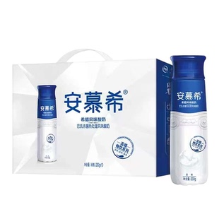 安慕希高端原味酸奶230g×10瓶整箱 10月生产