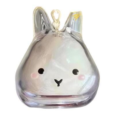 兔毛收集器兔兔毛发透明收纳盒