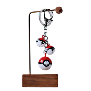 礼品级铃铛宝可梦精灵球钥匙扣男女汽车钥匙链包包挂件皮卡丘周边