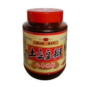 四川乐山土主陈酿豆瓣酱1000g