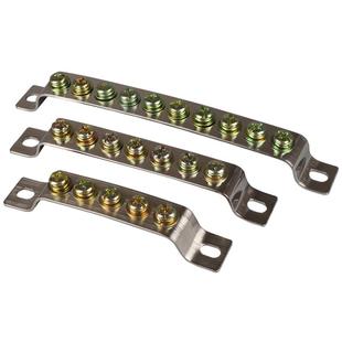 接地零排3/5/7/10位配电箱2*15接地铜排5/10孔桥型接线排接线端子