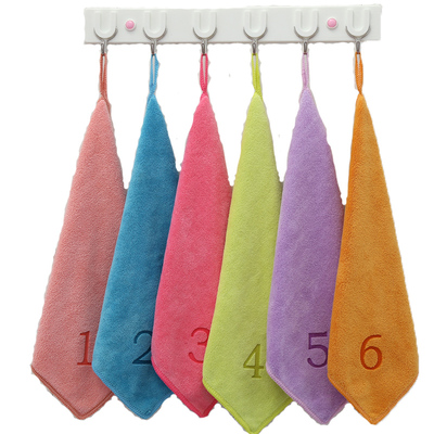 儿童小方巾渗透者带数字挂式