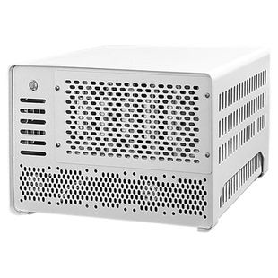 小旋风N5NAS机箱迷你电脑主机小1u电源itx小机箱pcie桌面式机箱8盘位云存储电脑机箱