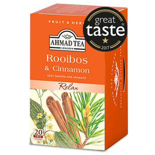 AHMADTEA亚曼肉桂路易波士生姜肉桂红茶进口袋泡茶包