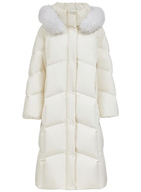 ONLY狐狸大毛领羽绒服