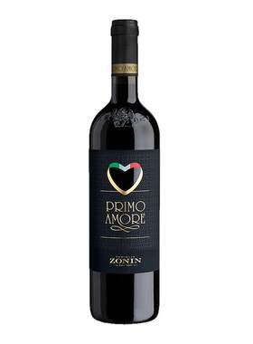 意恋半甜红葡萄酒红酒卓林Zonin爱心酒标意大利原瓶进口750ml