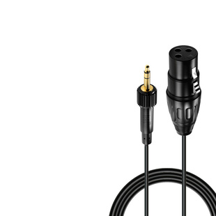 ickb L9平衡线 So8 DBS 声卡48V电容麦话筒连接线 单卡侬母转3.5