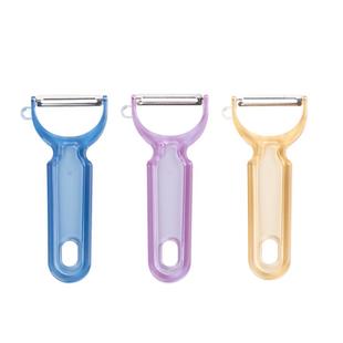 茶花削皮刀刮皮器水果刨皮厨房专用瓜刨剥皮打皮刀家用不锈钢刨子