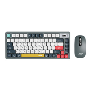 acer/宏碁无线蓝牙键盘鼠标套装办公静轻音充电台式电脑笔记本用