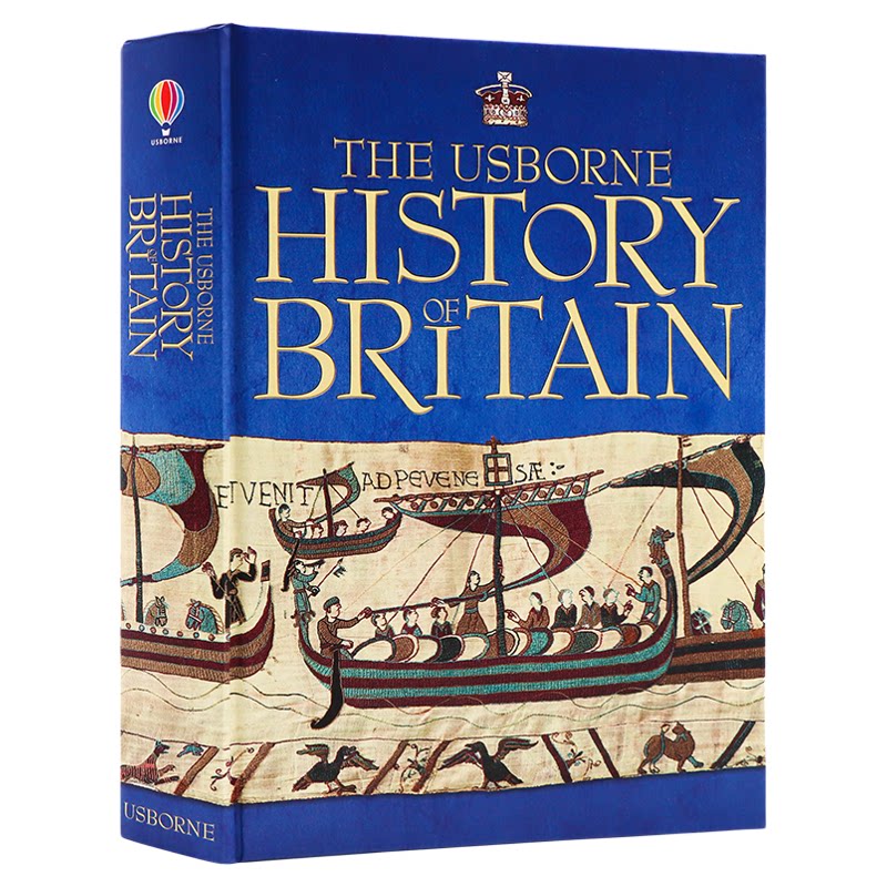 现货 大英百科历史书英文原版 The Usborne History of Britain 中小学生英国历史科普百科全书进口图书精装收藏版插图Usborne