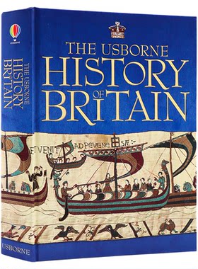 现货 大英百科历史书英文原版 The Usborne History of Britain 中小学生英国历史科普百科全书进口图书精装收藏版插图Usborne