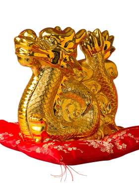 2025金龙福龙年存钱罐招财摆件吉祥物客厅酒柜玄关装饰工艺品生肖