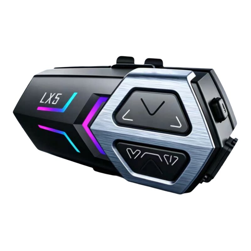 LX5多人对讲头盔蓝牙对讲耳机
