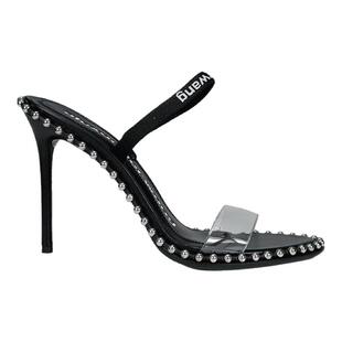 【早秋新品】Alexander Wang亚历山大王 女款Nova 饰钉高跟鞋