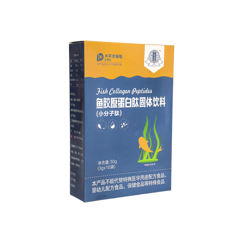 广济万顺通鱼胶原蛋白肽固体饮料