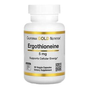 CGN加州黄金麦角硫因EGT全新黑科技蘑菇复合物提拉皮肤焕颜90粒装