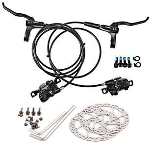 正品SHIMANO禧玛诺MT200原装油刹山地折叠自行车油压碟刹器刹套件