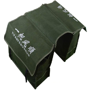 摩托车侧边包电动车挎包邮包驮包快递员专用包帆布钓鱼包外卖挂包