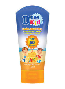 D-nee儿童游泳和玩耍防晒霜150ml