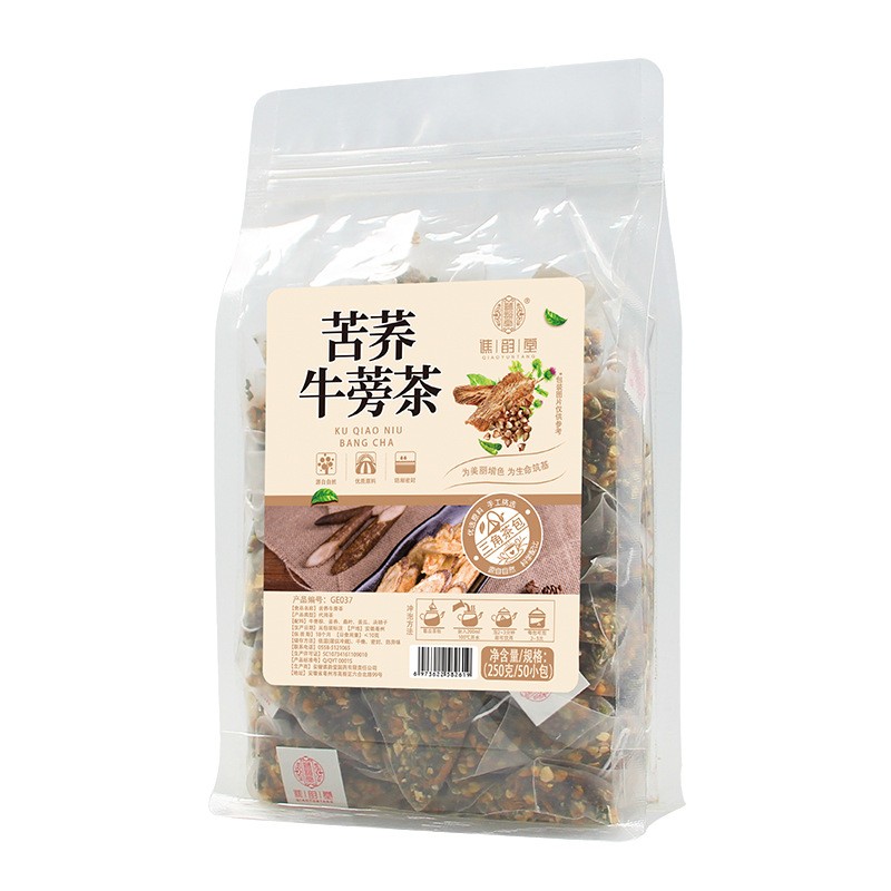 苦荞牛蒡茶谯韵堂组合茶三清茶