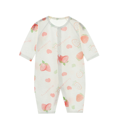 婴儿衣服夏季薄款长袖宝宝空调服