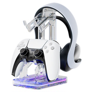 澳加狮 游戏手柄支架Xbox手柄支架PS5手柄底座ns pro手柄底座耳机收纳架桌面展示收纳架