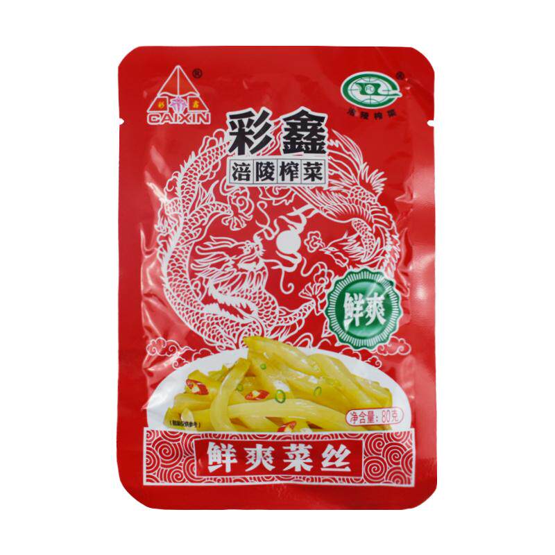 涪陵榨菜彩鑫口口脆榨菜芯