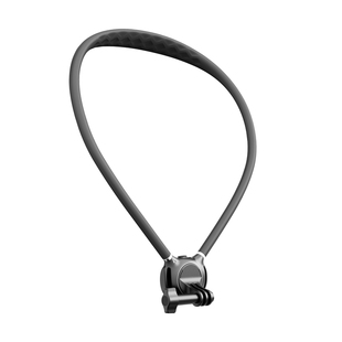 适用大疆action6/5pro/4运动相机pocket3挂脖支架第一人称视角拍摄影石/gopro/山狗适用胸前固定配件全面升级