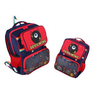 Devilwing小恶魔儿童双肩包学生背垫透气护脊不勒肩潮流肩负书包