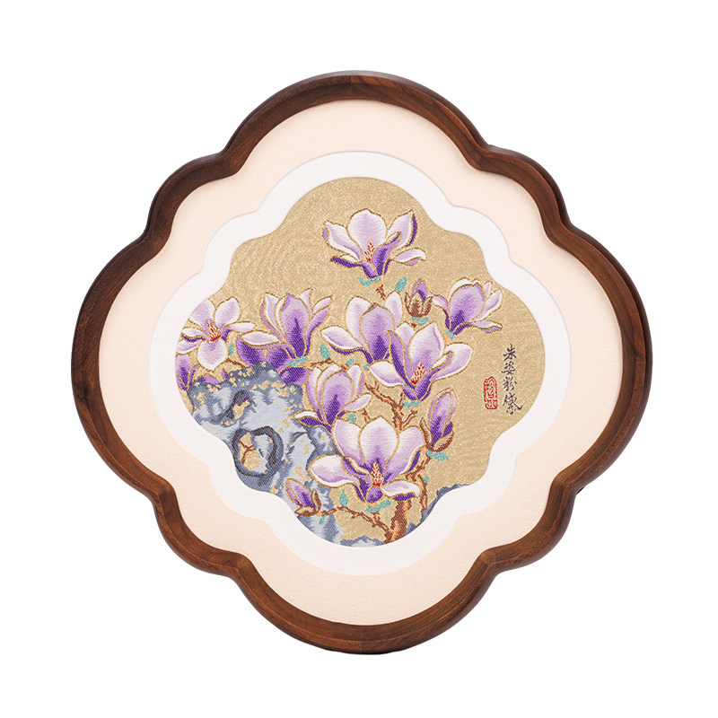 南京云锦研究所芝兰玉树装饰画