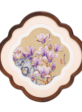 南京云锦研究所芝兰玉树装饰画