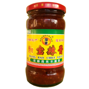 湖南特产娄底双峰湘宝辣酱290g香辣辣椒酱下饭拌面炒菜调味酱