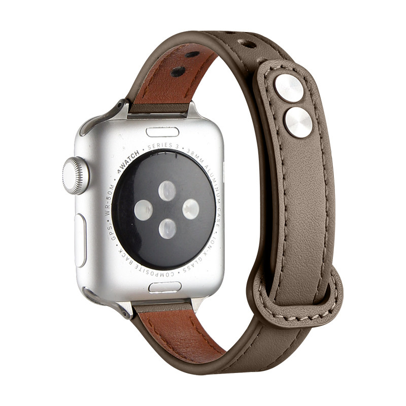 适用iwatch11/10表带applewatch9手表带s12皮质iphonewatch7苹果8手表iwatchse腕带秋冬高级感iwatchs10皮s11
