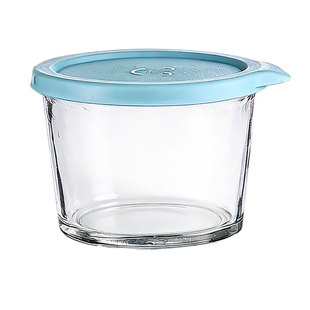 玻璃咸菜盒迷你带盖小碗密封保鲜盒小菜厨房收纳食品分装盒榨菜碗