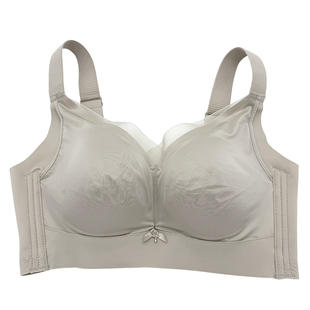 秀脉9023薄款C杯光面内衣女无钢圈聚拢防下垂收副乳大胸显小文胸