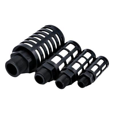 电磁阀塑料堵头滤芯气动消声器