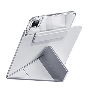 适用oppopad4pro保护套磁吸可拆分无笔槽oppo平板pad4pro电脑y三折一加平板2pro保护壳分离亚克力旋转防弯摔