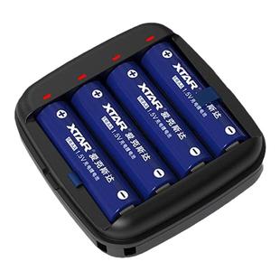 XTAR爱克斯达5号7号可充电电池大容量无线话筒玩具车KTV麦克风游戏手柄门锁五七号直播闪光灯专用锂电池AAA