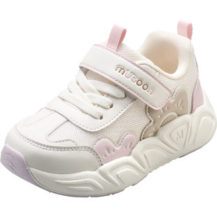 牧童女童幼小运动鞋2026春季新款仙人掌男童鞋轻便软底透气网面鞋