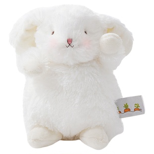 海湾兔bunnies by the bay白色小兔子毛绒玩具生日礼物女玩偶公仔